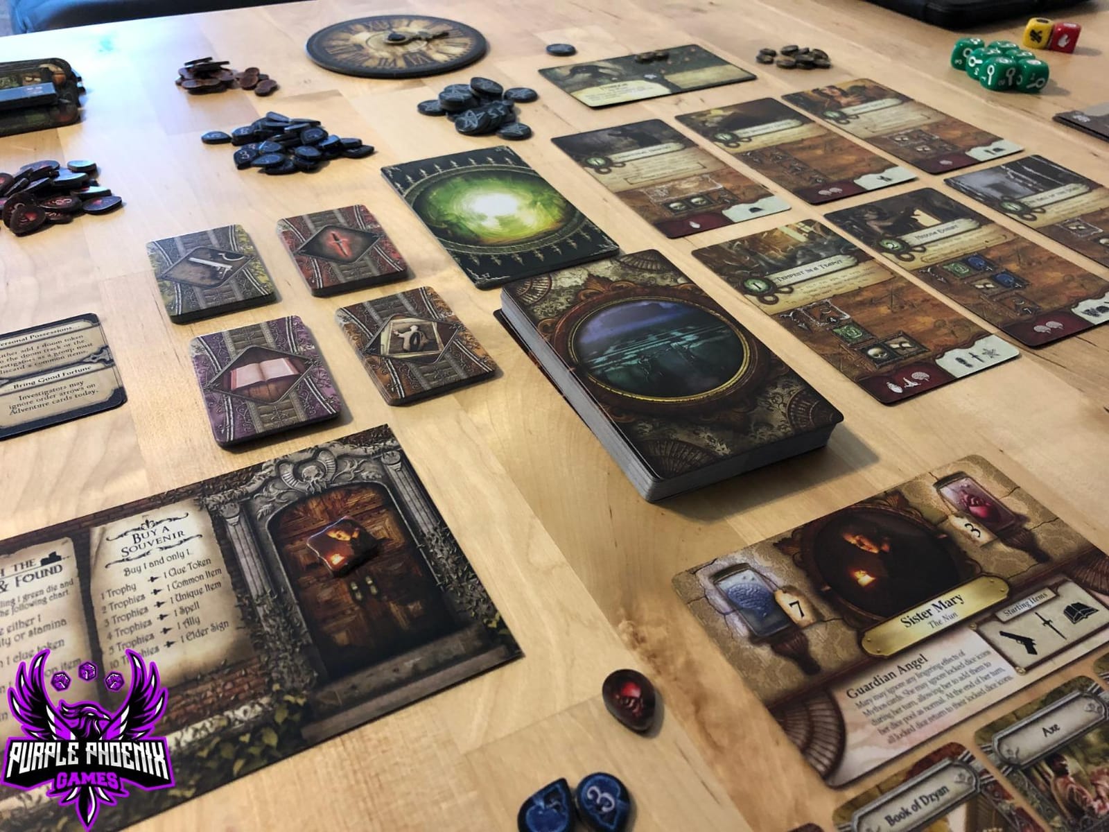 Elder Sign Board Game - Supernatural Intrigue, Cooperative Dice Adventure! Horror Mystery Game, Ages 14+, 1-8 Players, 1-2 Hour Playtime, Made by Fantasy Flight Games customer photo 2