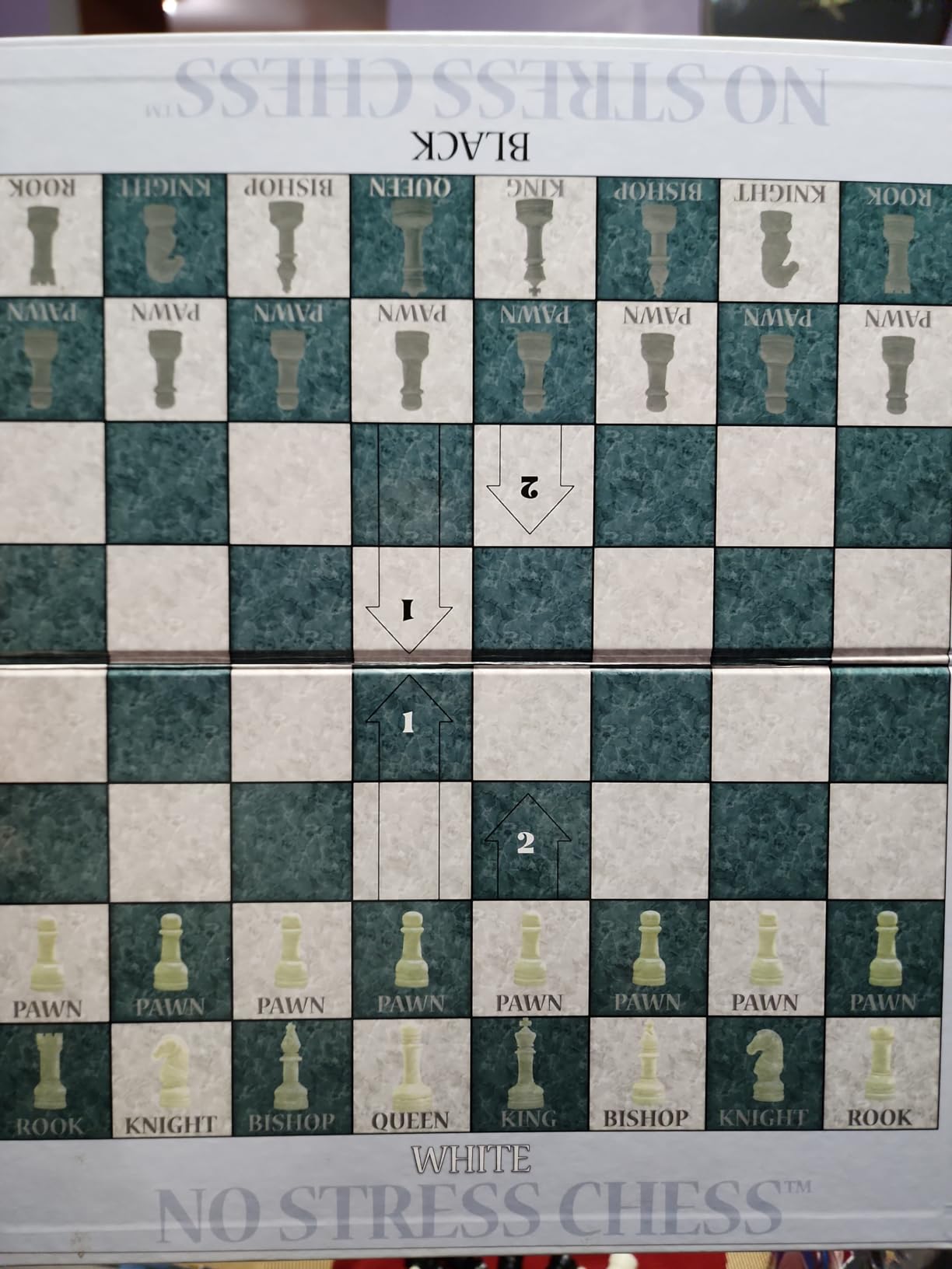 No Stress Chess Favorite Chess Teaching Game by Winning Moves Games USA | Celebrating 20 Years, Innovative Action Cards, 2 Players, Ages 7+ customer photo 1