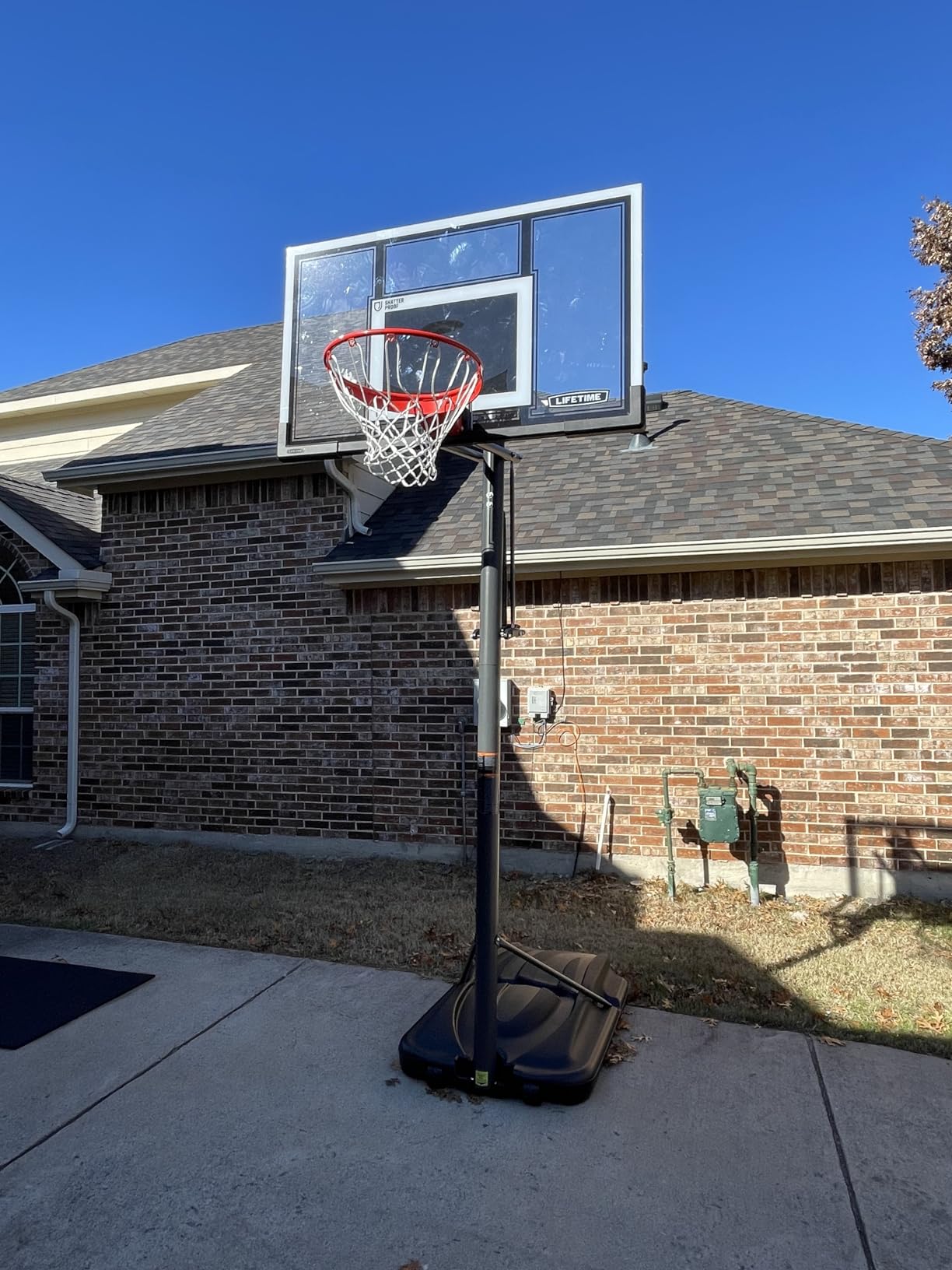 Lifetime Adjustable Basketball Hoop (54-Inch Polycarbonate) customer photo 2