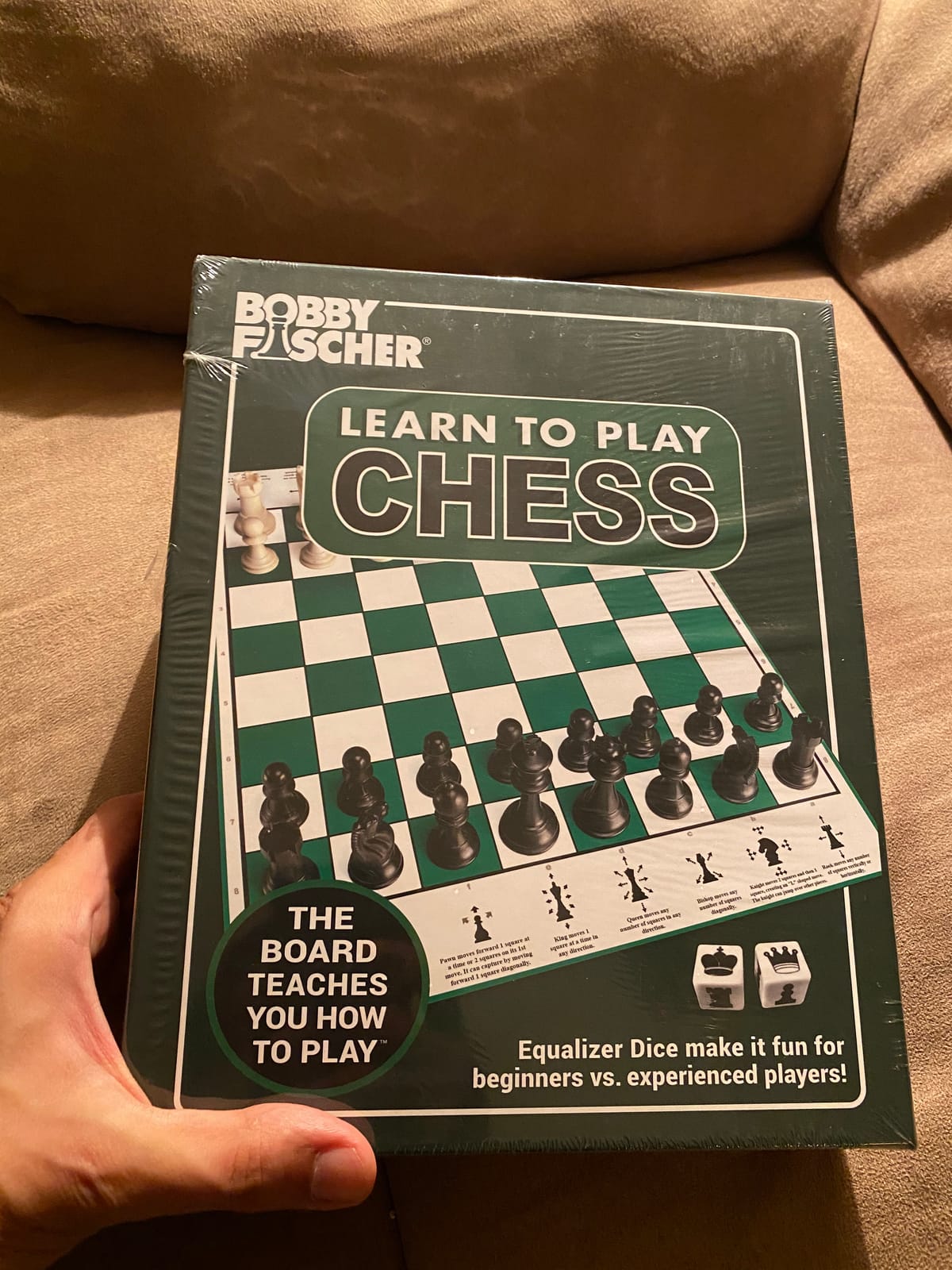 Bobby Fischer® Learn to Play Chess Set Board Game customer photo 2