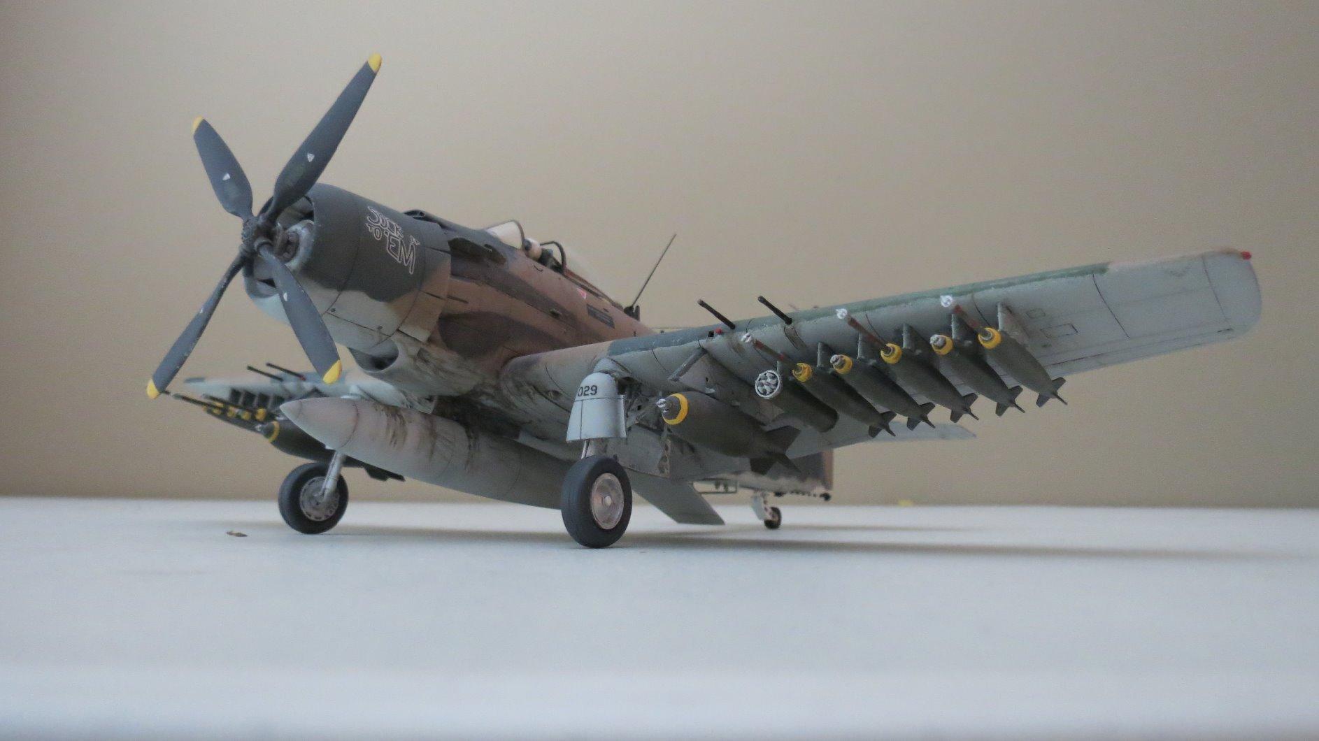 Tamiya 61073 1/48 Douglas A-1J Skyraider USAF Plastic Model Airplane Kit customer photo 1