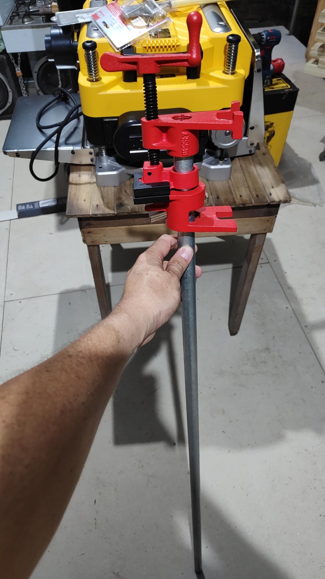 Bessey BPC-H34, 3/4-In. H Style Pipe Clamps - Incredibly Versatile, Easy To Assemble, Indispensable Workshop Clamp For Woodworking, Carpentry, Home Improvement, and DIY Projects customer photo 1
