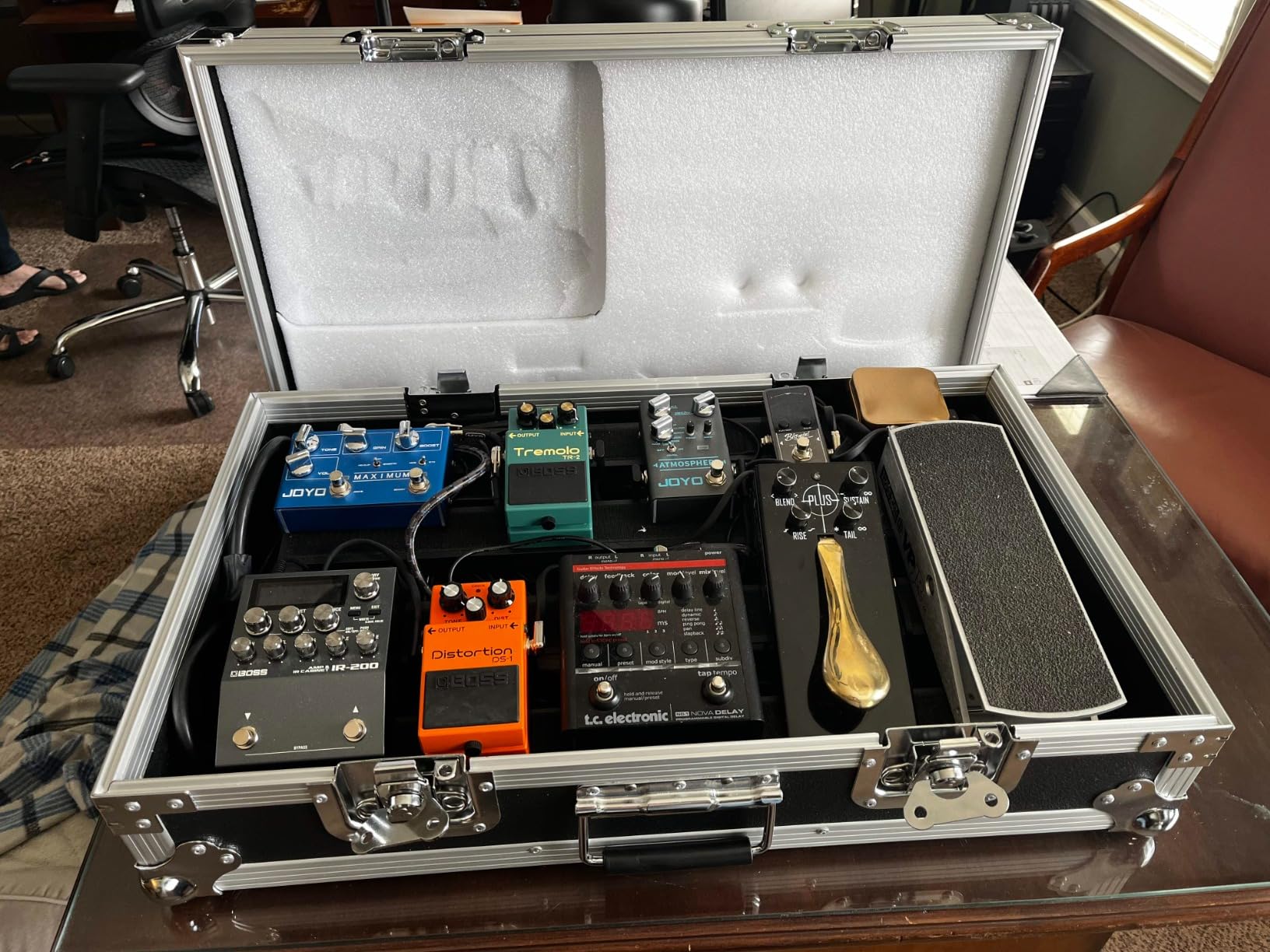 Seismic Audio - Pedal Board Case ATA 26