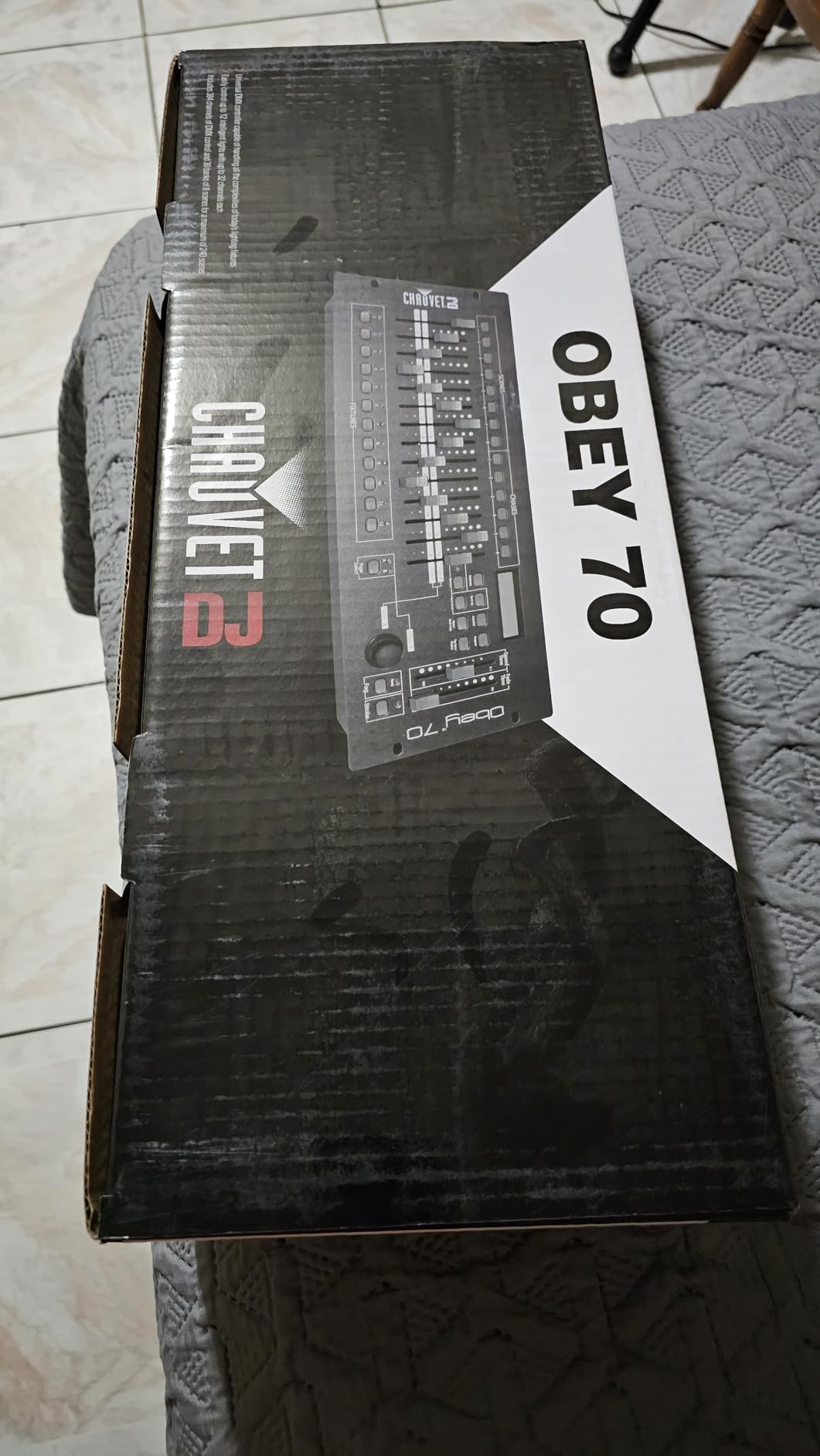 CHAUVET DJ Obey 70 Universal DMX-512 Controller - LED Light Controllers with programmable scenes and chases, fader based live operation customer photo 2