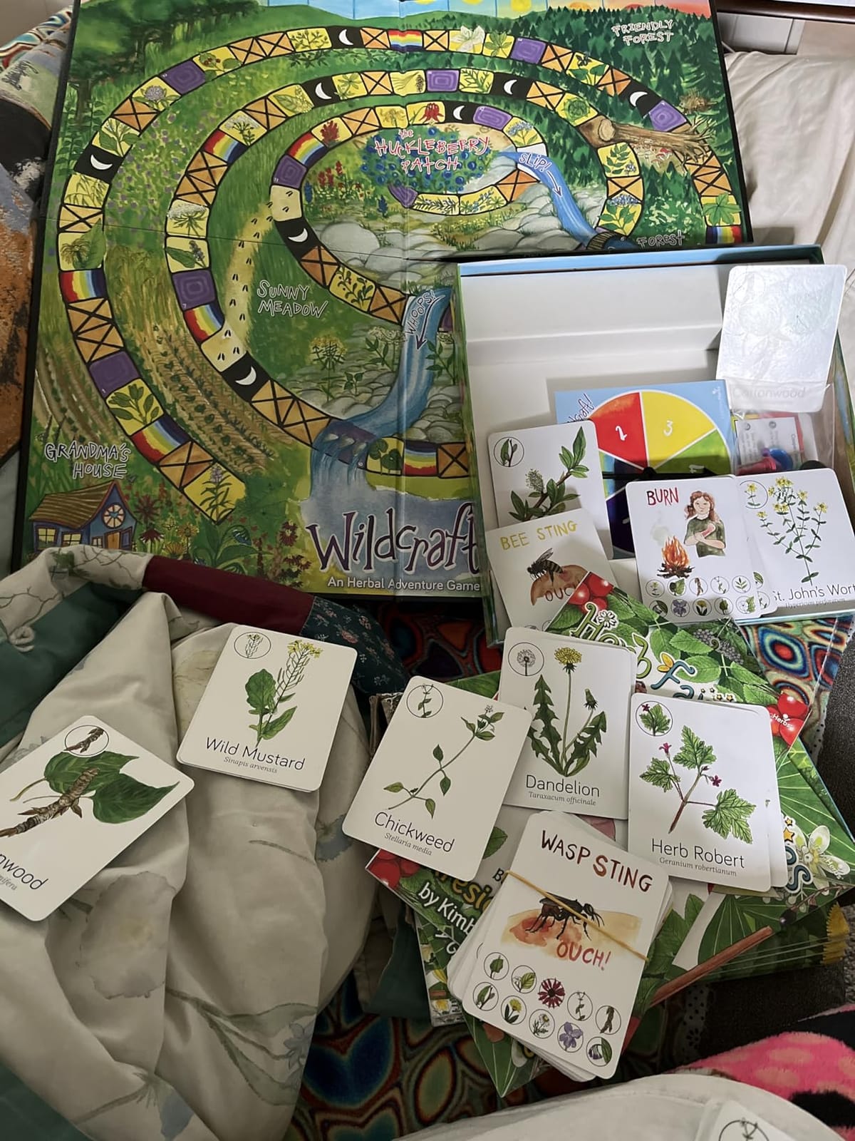 Wildcraft! Cooperative Board Game, Learn 25 Herbs, Family Game for Kids 4+ | Herbal Learning Game for Homeschool & Classroom Activities & More, Educational Board Game for Kids 4+ with Bonus Printables customer photo 2