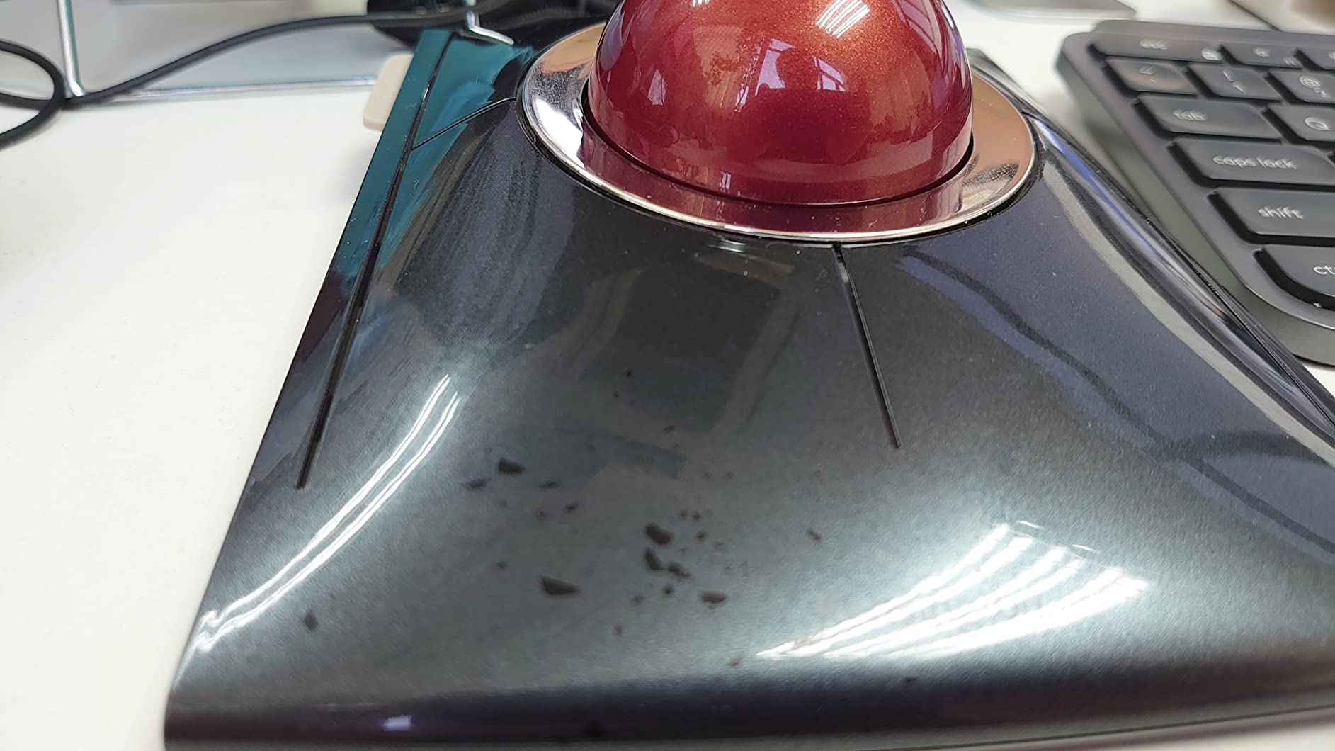 Kensington Wired SlimBlade Trackball Mouse (K72327U), Black customer photo 2
