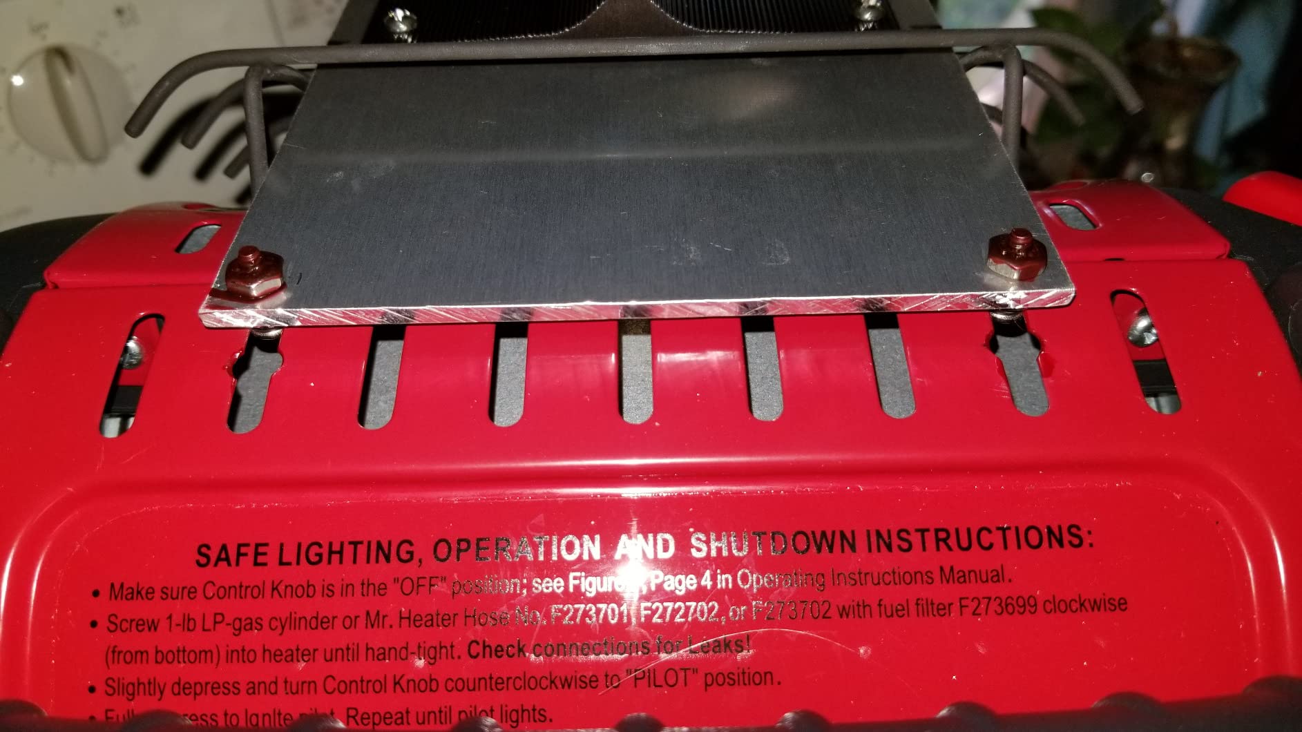 Mr. Heater 9,000 BTU Portable Buddy Radiant Propane Heater customer photo 1