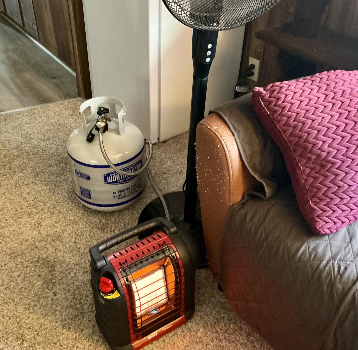 Mr. Heater 9,000 BTU Portable Buddy Radiant Propane Heater customer photo 2
