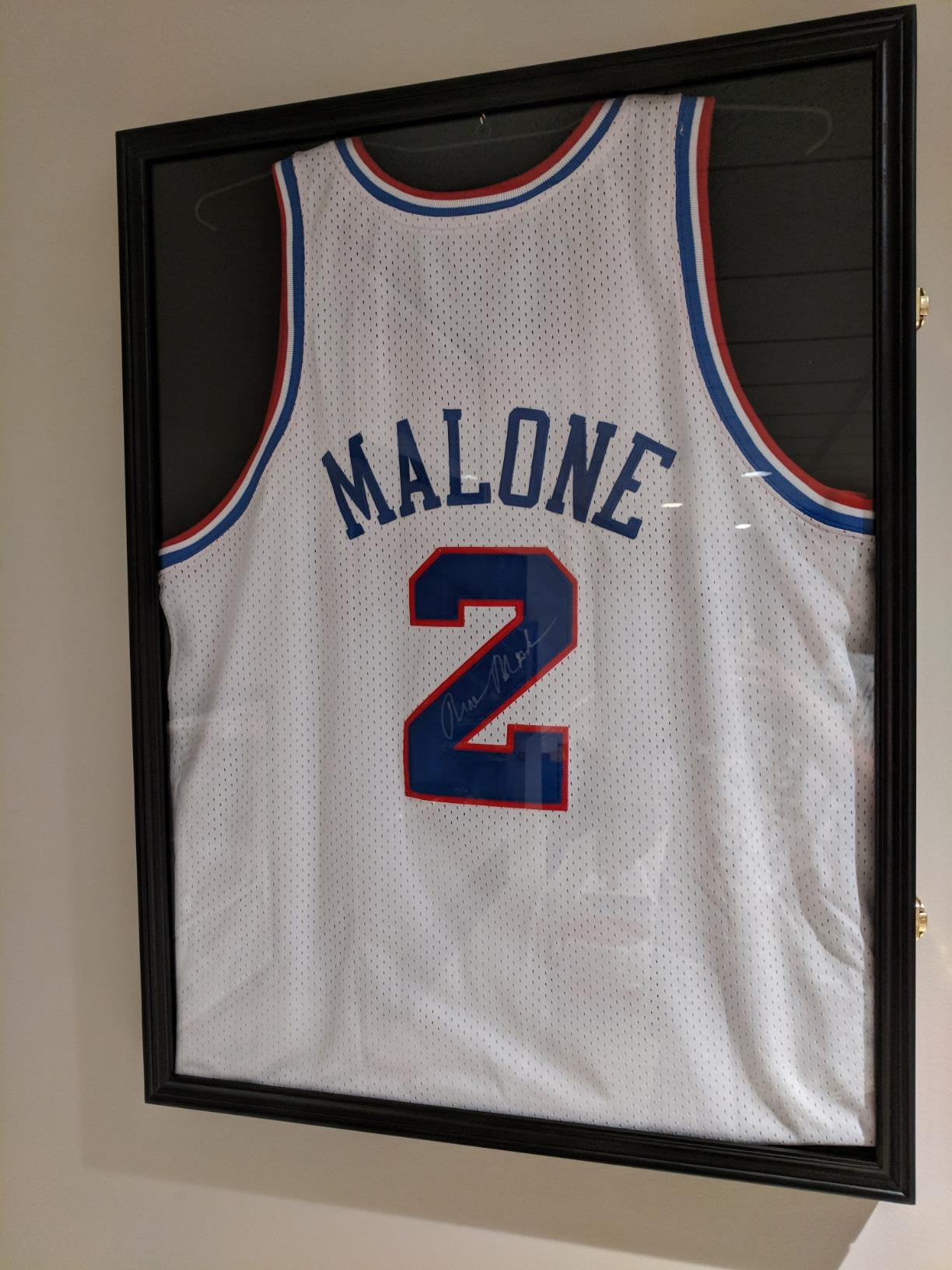 Pro Collector's Jersey Display Case Frame Shadow Box with 98% UV Protection for Baseball Basketball Football Soccer Hockey Sport Memorabilia T-Shirt and Uniform (Black Finish) customer photo 2