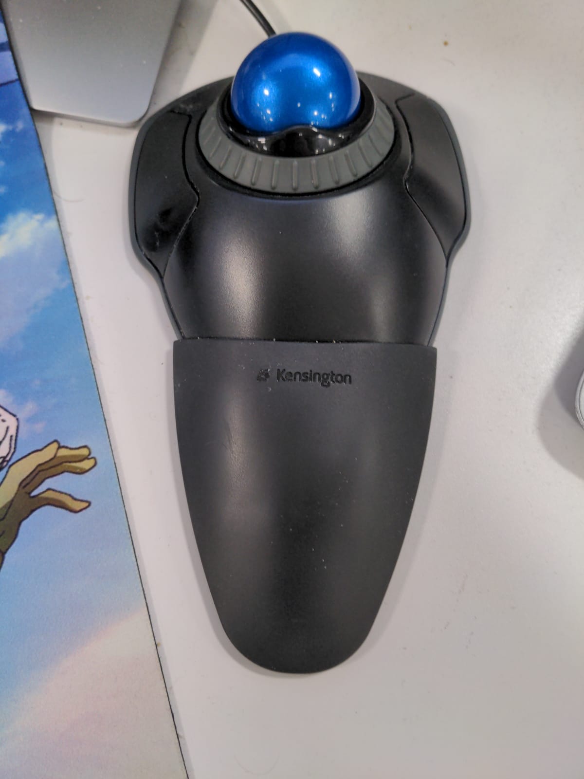 Kensington Orbit Trackball Mouse with Scroll Ring (K72337US), 4 1/2X5 1/2X2