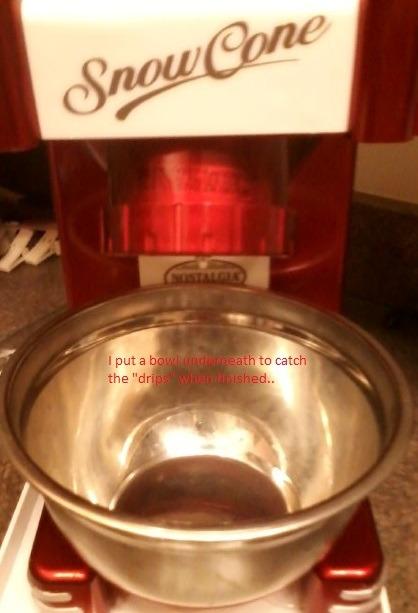 Nostalgia Snow Cone Shaved Ice Machine - Makes 20 Icy Treats - Includes 1 Reusable Plastic Cup - Retro Red customer photo 1