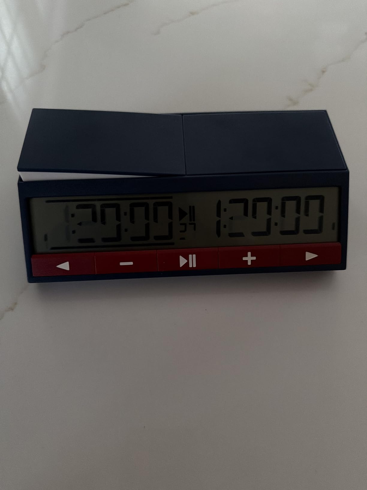 DGT North American Chess Clock and Game Timer | 22 preset timing modes, delay functions, large display customer photo 1