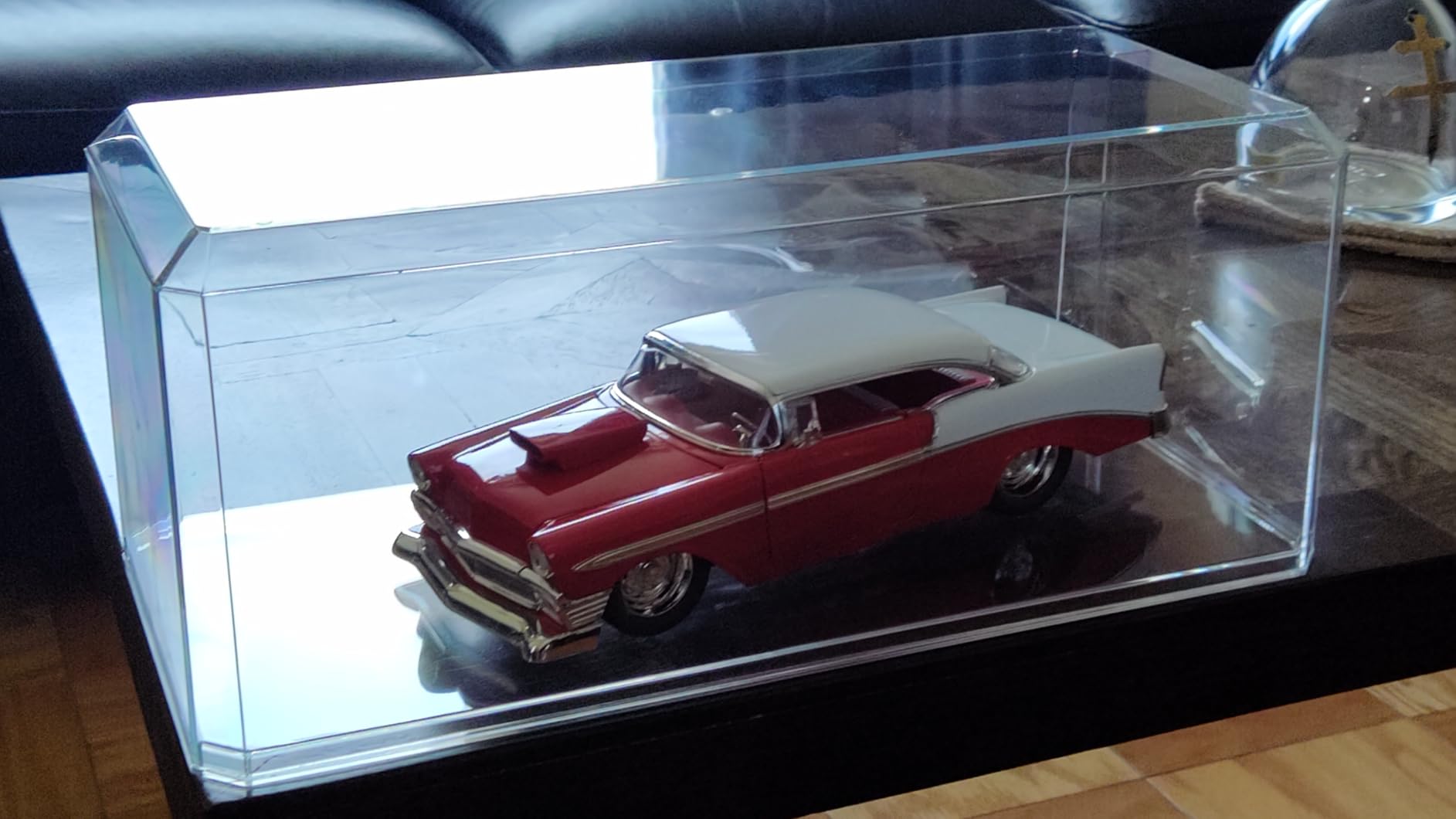 Pioneer Plastics 576C Clear Plastic Display Case for Large 1:18 Scale Cars, 15.5