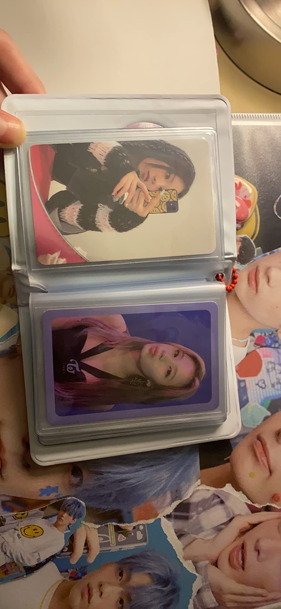 Mayday Games Premium Card Sleeves USA Standard 56x87mm - Clear Board Game and K-Pop Photocard Sleeves, 90 Micron Protector, 50 Pack - MDG-7076 customer photo 2
