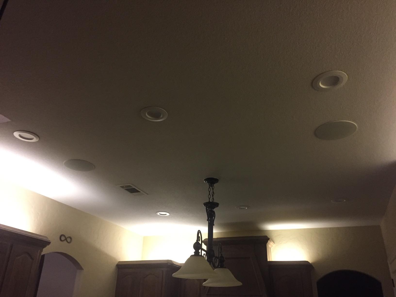 Yamaha NS-IC800 140 Watt 8-Inch 2-Way In-Ceiling Speakers - Pair (White) customer photo 1