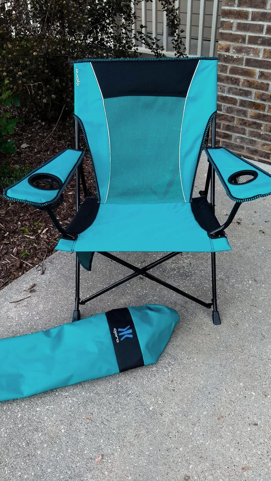 Kijaro Dual Lock Portable Camping Chairs - Versatile Folding Chair for Sports, Lawn - Dual Lock Feature Locks Position customer photo 1