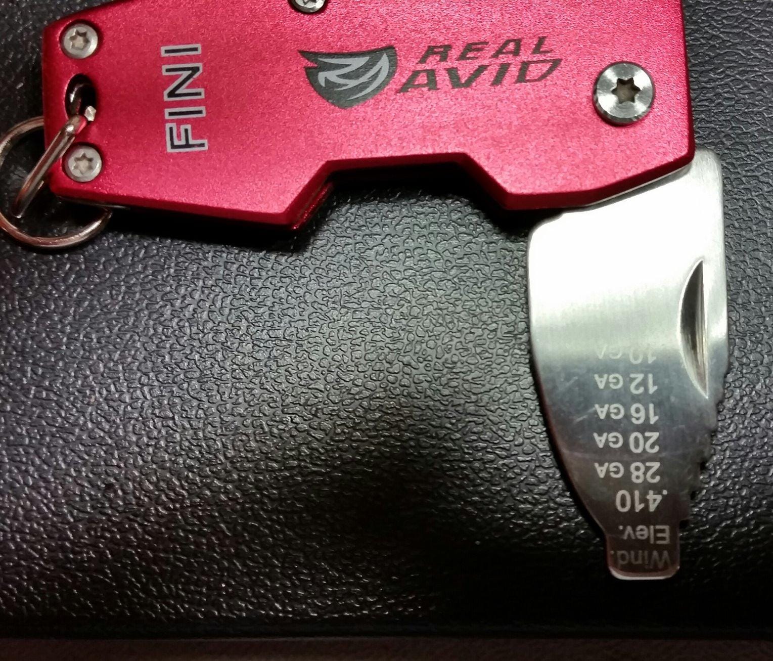 Real Avid FINI Shotgun Tool Choke Wrench with Shotgun Scope Adjuster and Shotgun Keychain, Hunting Gear and Shotgun Accessories for Trap Shooting and Skeet Shooting customer photo 2