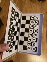 The Purple Cow Magnetic Travel Backgammon customer photo 2