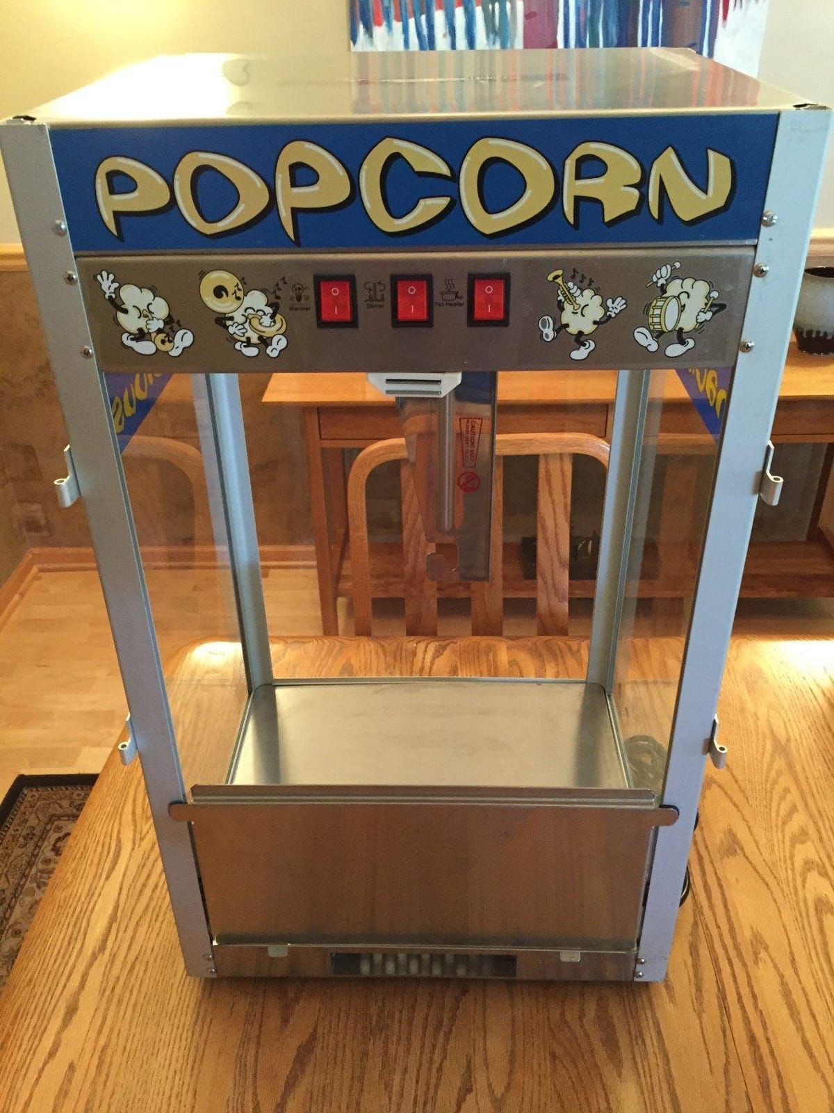 Great Northern Popcorn Company 6210 Pop Heaven Commercial Quality Popcorn Popper Machine, 12 Ounce, Blue customer photo 1