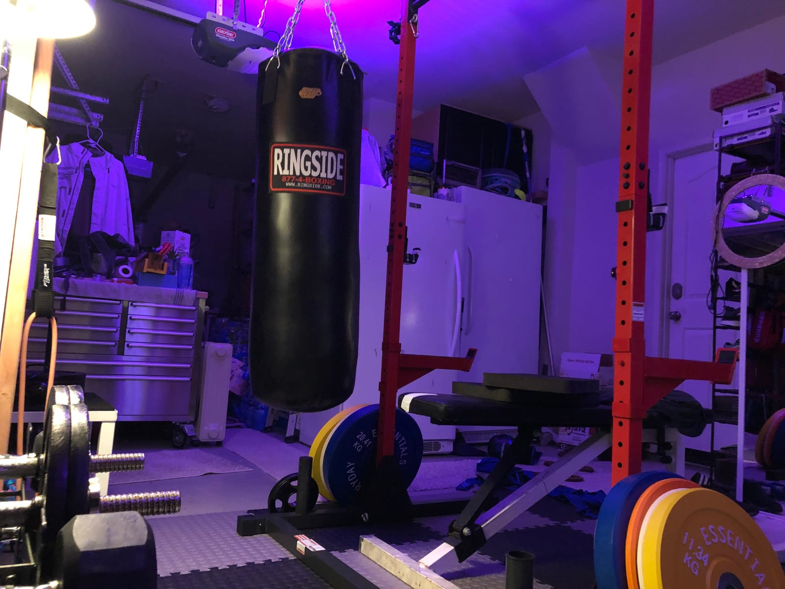 Ringside 100 lb Powerhide Heavy Bag for Boxing, MMA & Muay Thai, 42