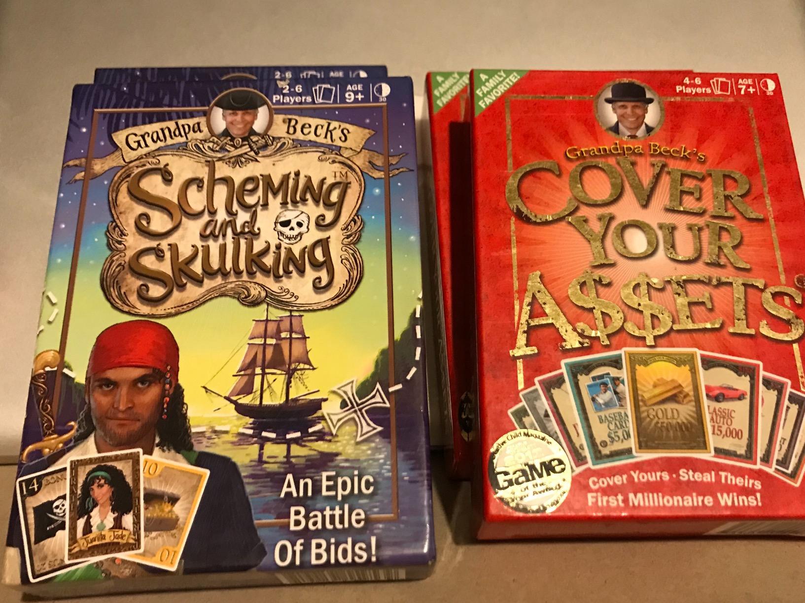 Grandpa Beck's Games Cover Your Assets Set Collection Card Game | Steal, defend, and grow valuable collections in the fast-paced family card game that keeps everyone on their toes customer photo 1