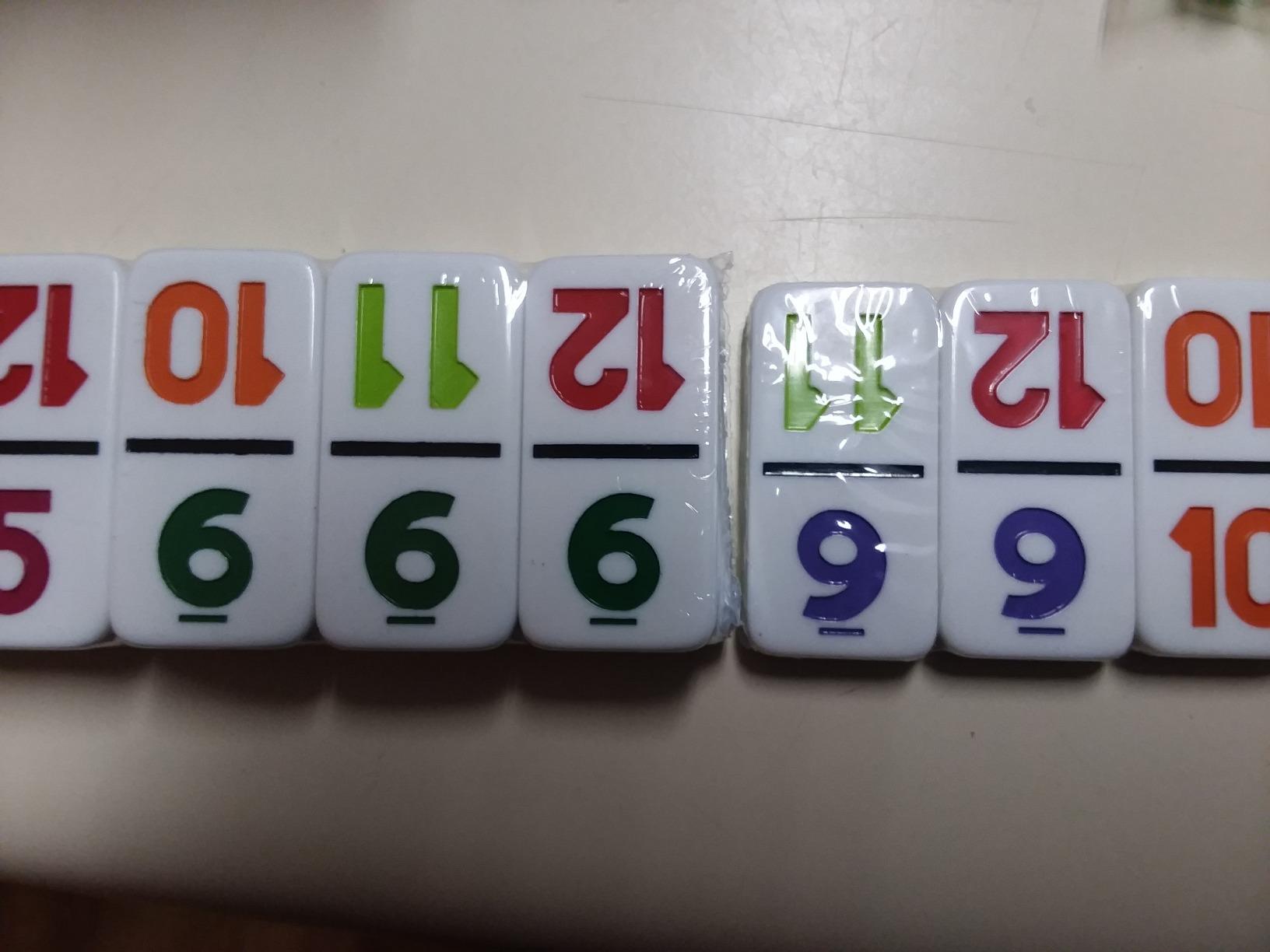 CHH Double 12 Numeral Pro Size Mexican Train & Chicken Domino Set customer photo 2