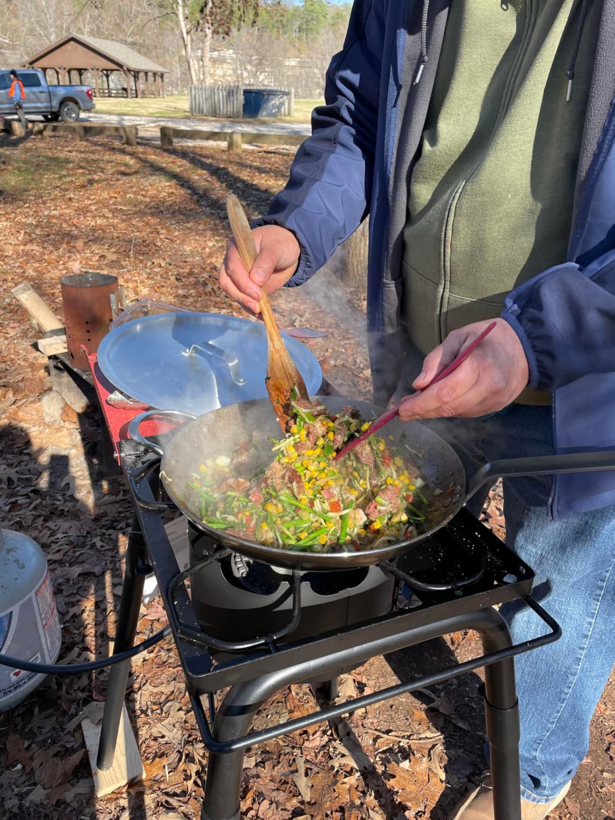 Camp Chef Camp Chef Pro 30 Single Stove - 1-Burner Camp Stove - Ultra Portable Gas Stove for Outdoor & Camping Gear - 231 Sq In Cooking Area customer photo 2