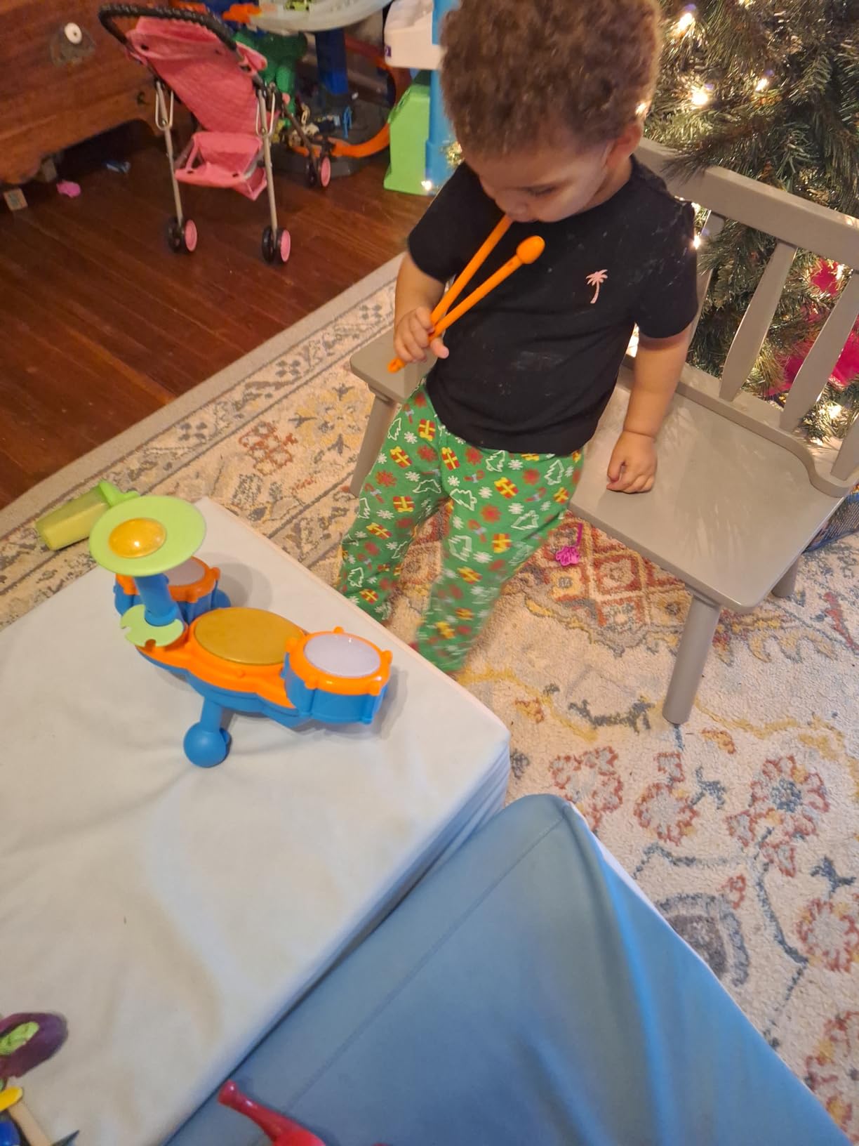 VTech KidiBeats Kids Drum Set, Orange customer photo 2