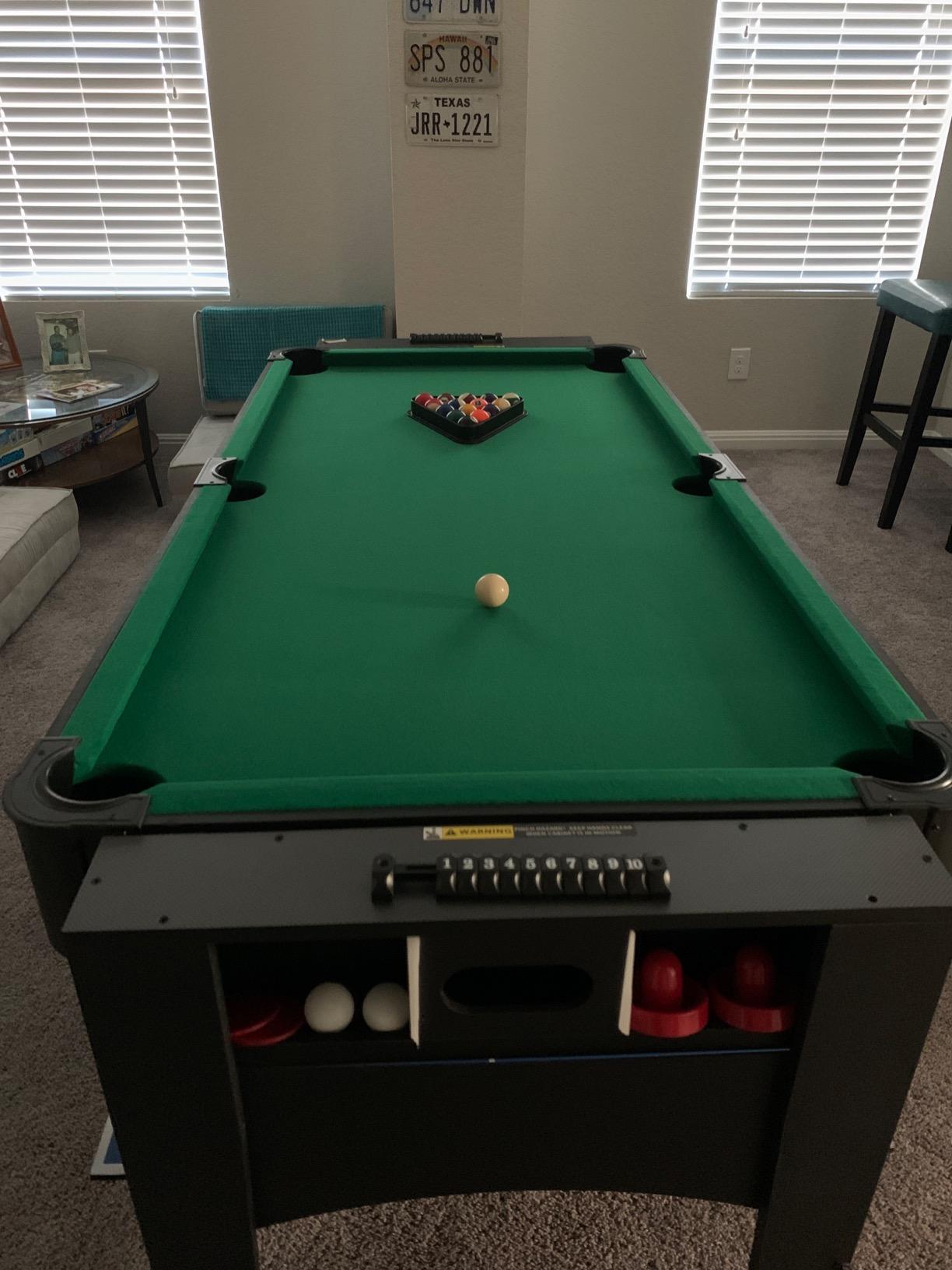 Fat Cat 3-in-1 6' Flip Multi-Game Table customer photo 2