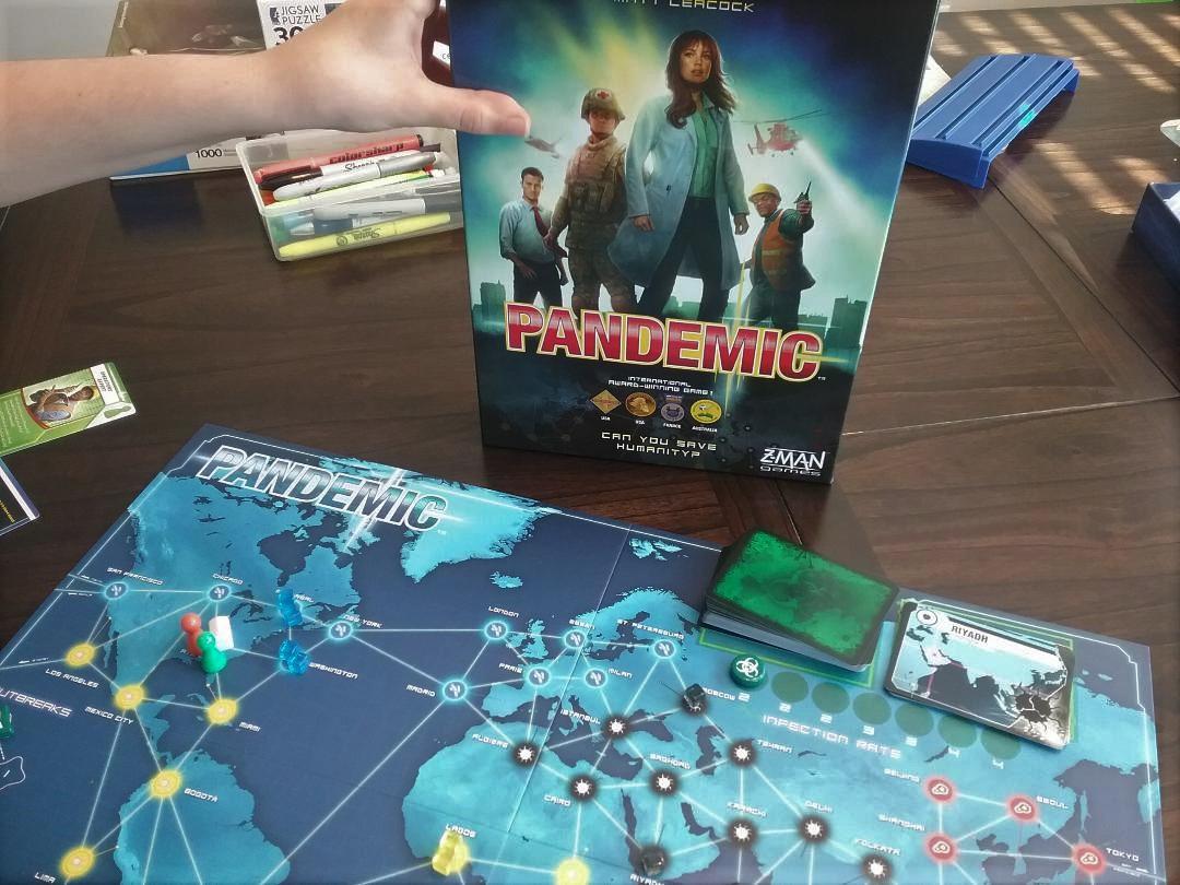Pandemic Board Game - Cooperative Strategy for Adults & Families, Stop Global Disease Outbreaks, Adult Board Games, Teamwork & Strategy, Fun for Adults, 2-4 Players Ages 8+, 45-60 Minute Playtime customer photo 2