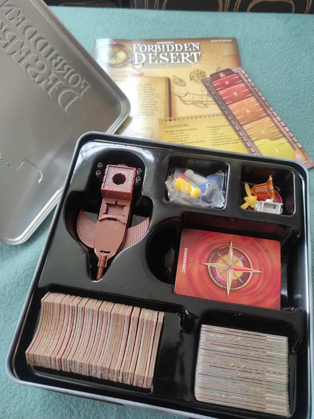 Gamewright - Forbidden Desert Cooperative Survival Adventure Board Game for 2-5 Players - Family Strategy for Ages 10+ customer photo 2