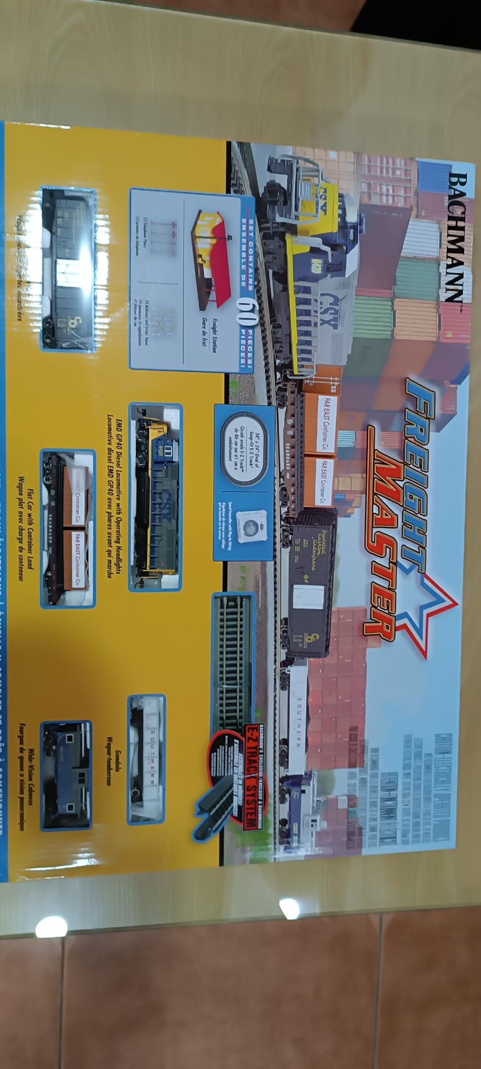 Bachmann Trains - Freightmaster Ready To Run 60 Piece Electric Train Set - N Scale customer photo 2