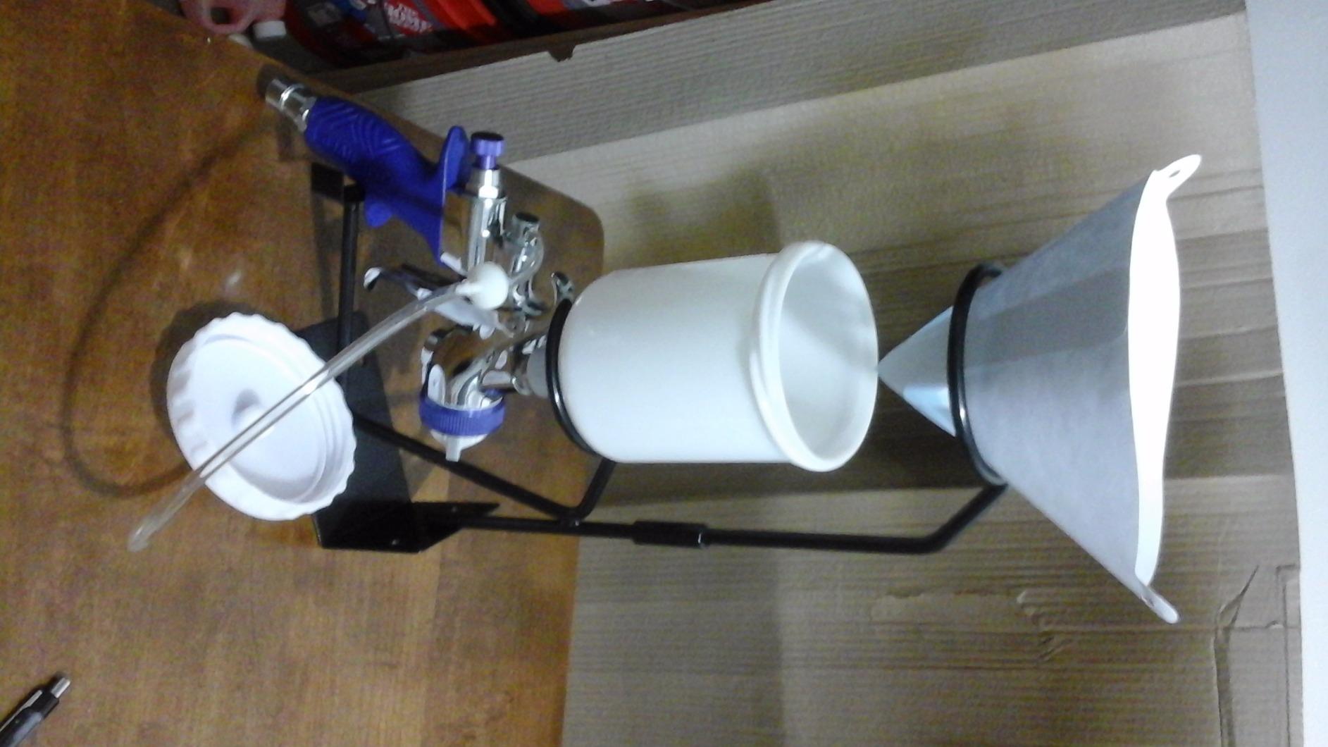 Fuji Spray 5330 Gravity Feed Gun Holder Stand customer photo 1