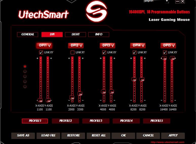 UtechSmart Venus Pro Wired MMO Gaming Mouse - 16400 DPI RGB customer photo 2