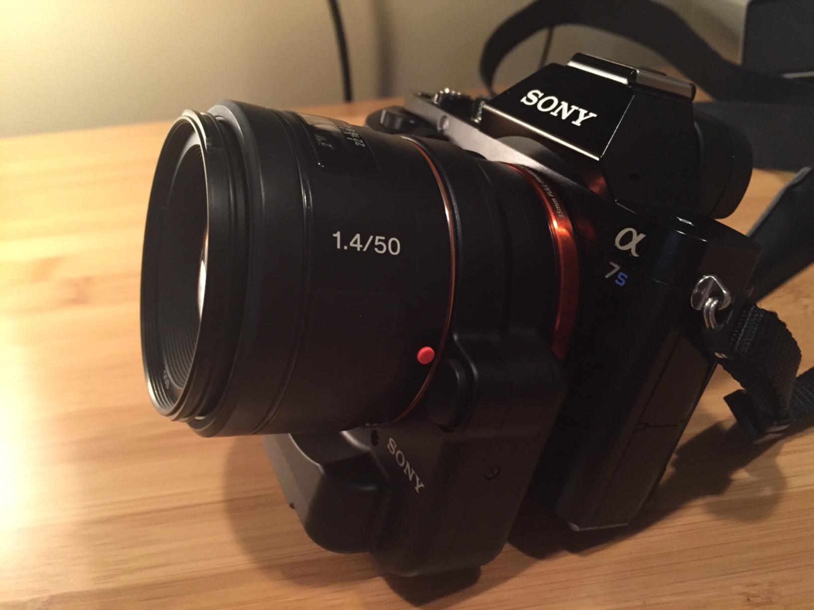 Sony LA-EA4 A-Mount to E-Mount FF Lens Adapter with TMT customer photo 2