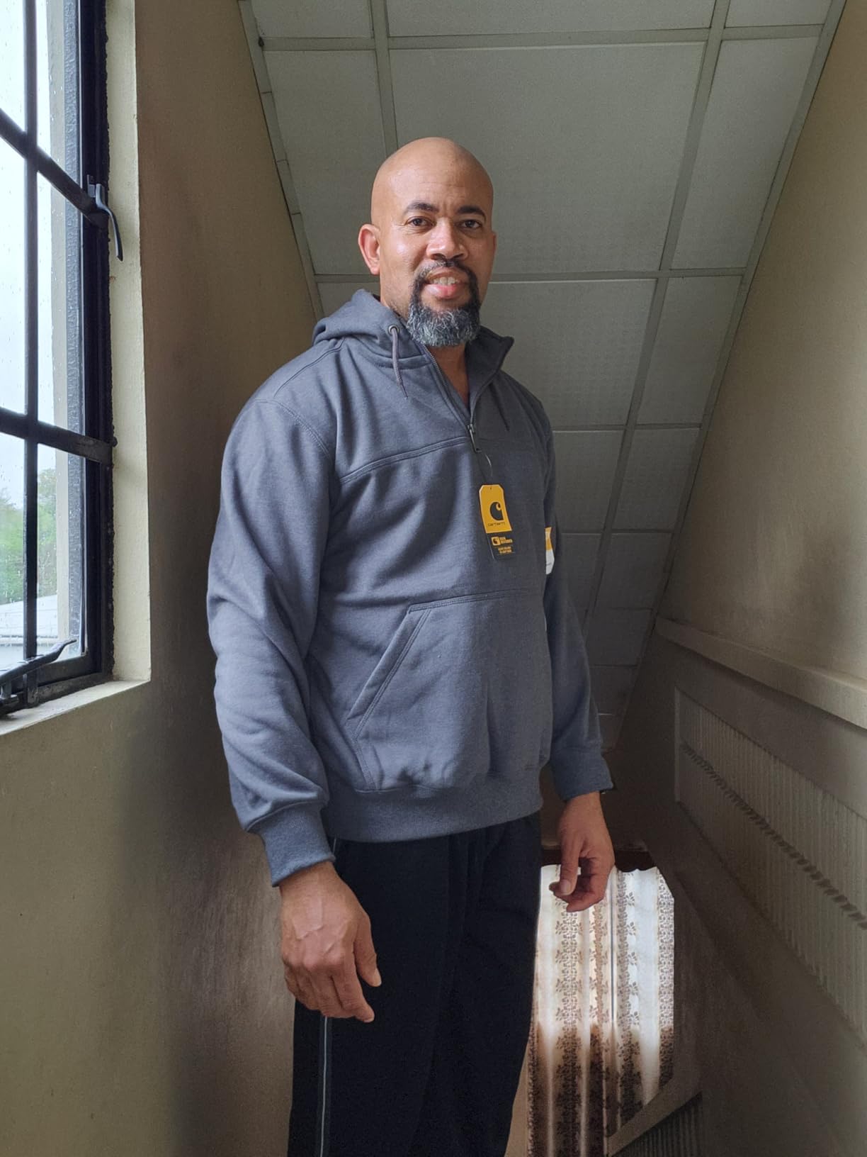 Carhartt Men's Paxton 1/4-Zip Sweatshirt customer photo 2