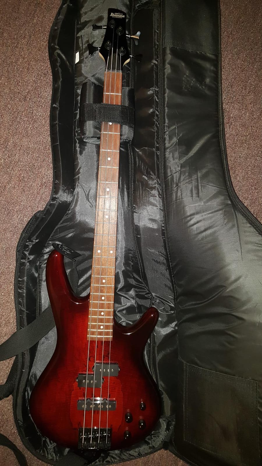 Ibanez GSR200BWNF GIO - Walnut Flat | Phat II EQ with Nyotah body and B10 bridge for intonation, tuning and resonance customer photo 2