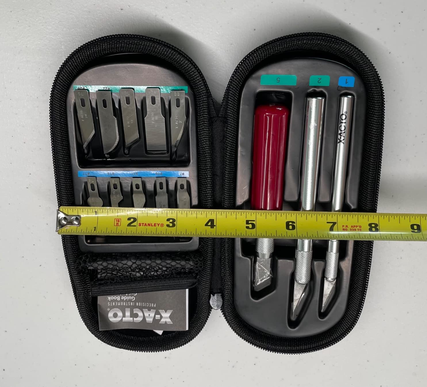 X-ACTO Compression Basic Knife Set, Includes 3 Knives, 13 Blades, Soft Carry Case, 17 Count - Crafting, Art Projects, Cutting Tools customer photo 1