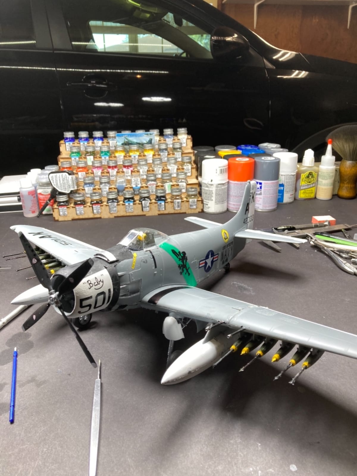 Trumpeter A1J AD7 Skyraider Aircraft Model Kit (1/32 Scale) customer photo 1