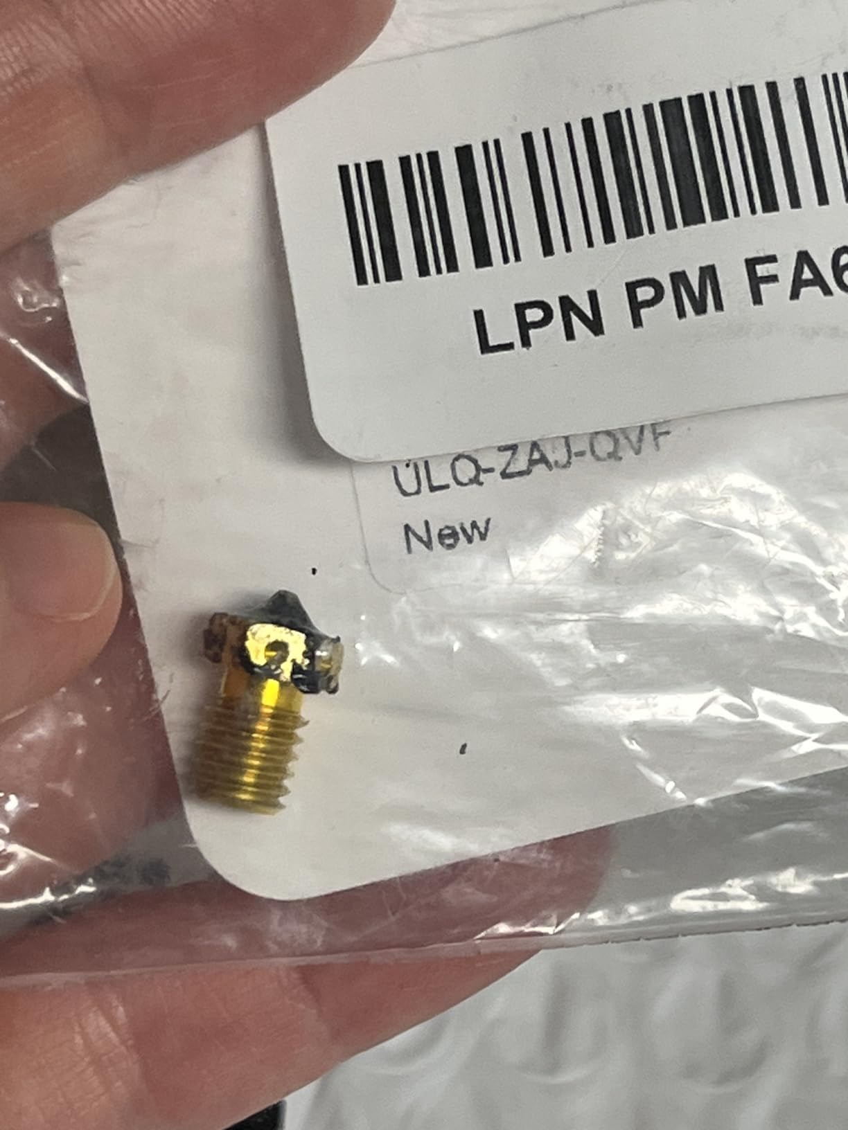 Genuine E3D V6 Extra Nozzle - 1.75mm x 0.40mm (V6-NOZZLE-175-400) customer photo 2