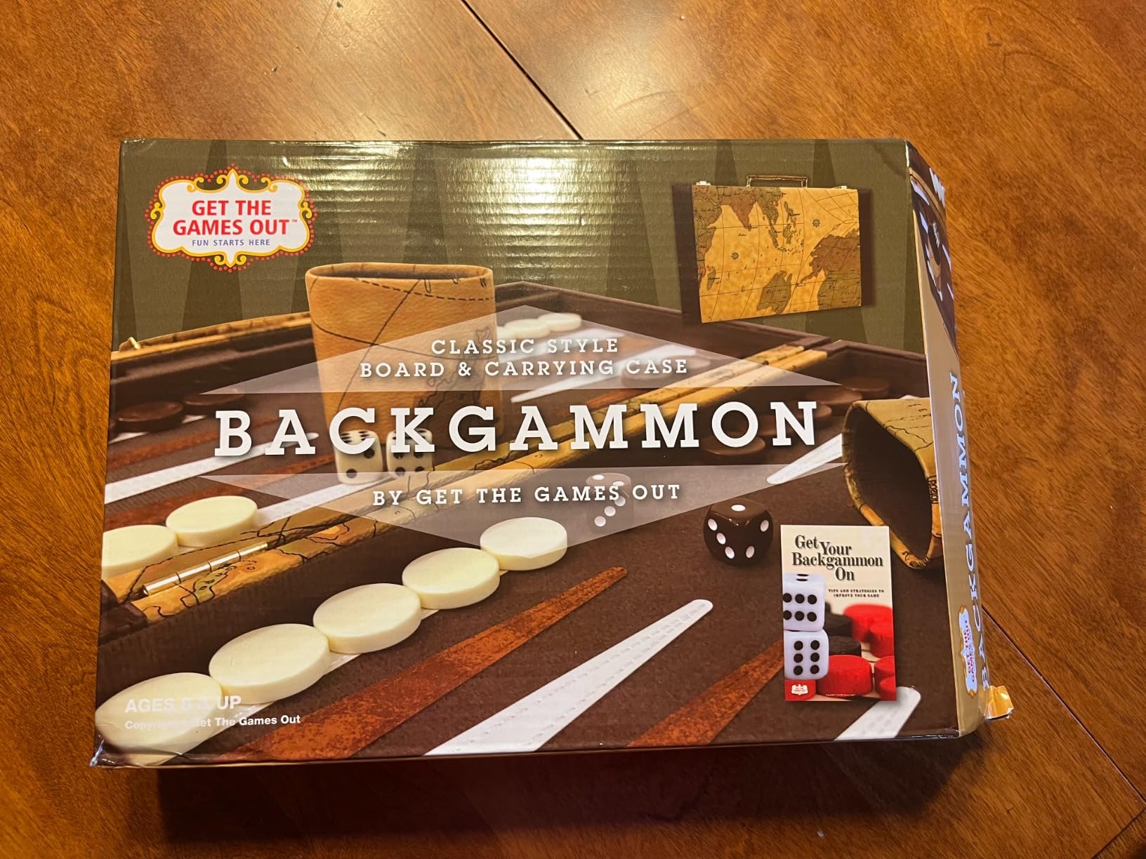Get The Games Out Backgammon Set customer photo 2