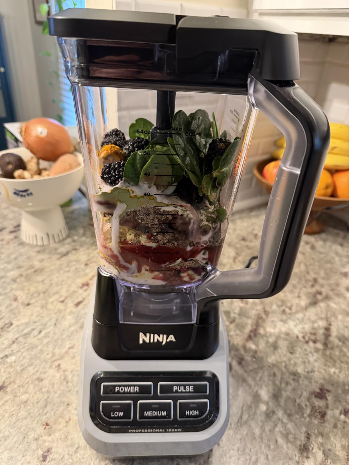Ninja Professional Blender, 1000W, Total Crushing Tech, 72oz Pitcher, BL610 customer photo 1