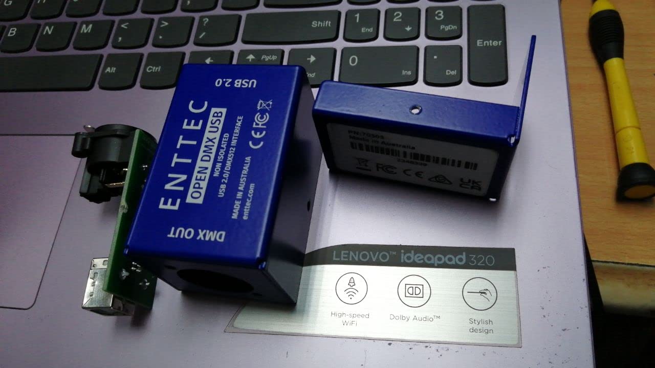 Enttec Open DMX USB 70303 Lighting Interface - Open Source/Hardware Only - Entry Level Model customer photo 1
