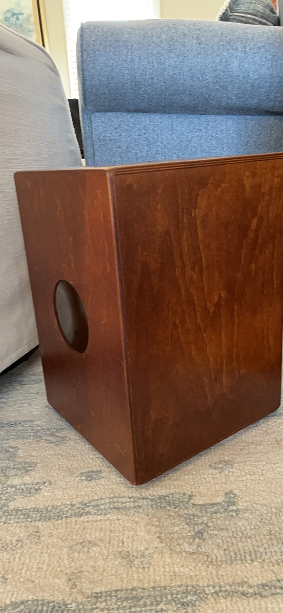 Meinl Percussion Cajon, MADE IN EUROPE - Sit-On Box Drum, Snare & Bass Tone | Baltic Birch Wood, Compact Size, Rear Sound Port, Silicone Feet customer photo 2