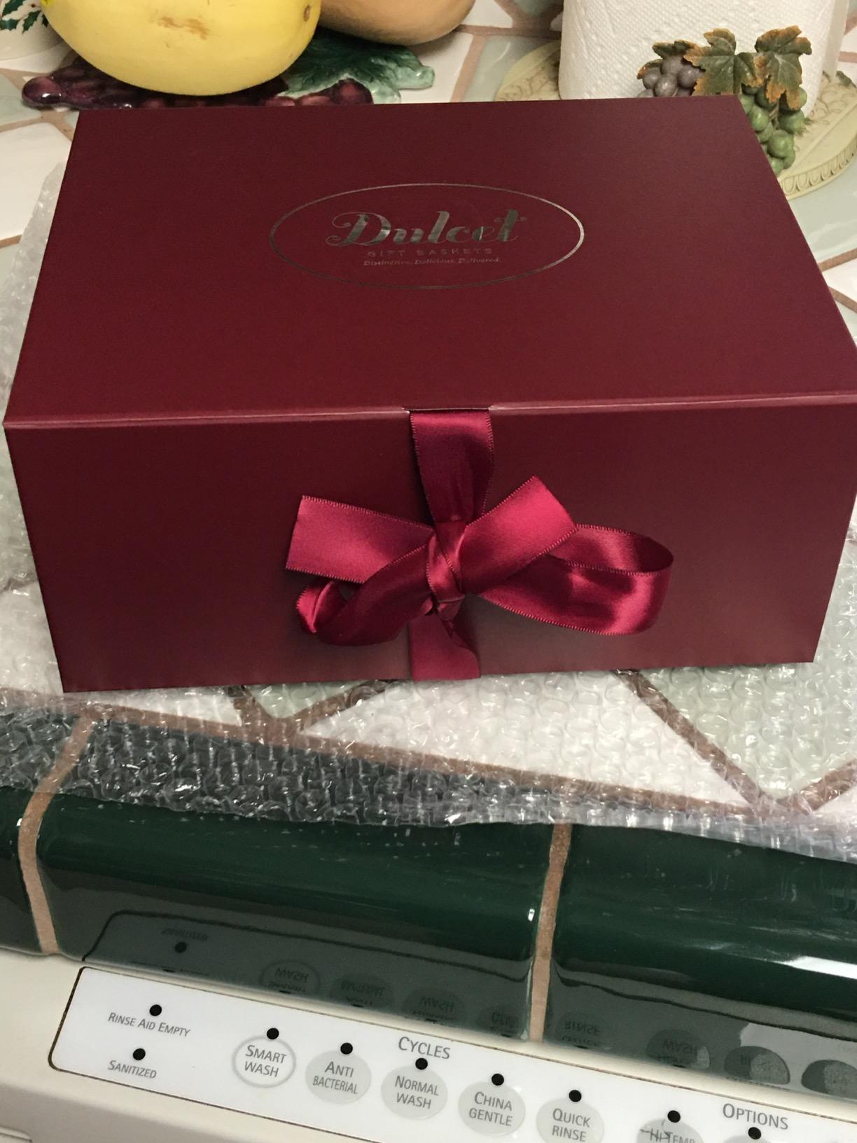 Dulcet Gift Basket - Premium Fresh Gourmet Baked Goods Gift Box for All Occasions - Assorted Brownies, Crumb Cakes, Rugelach & Muffins - Elegant Bakery Dessert Box customer photo 2