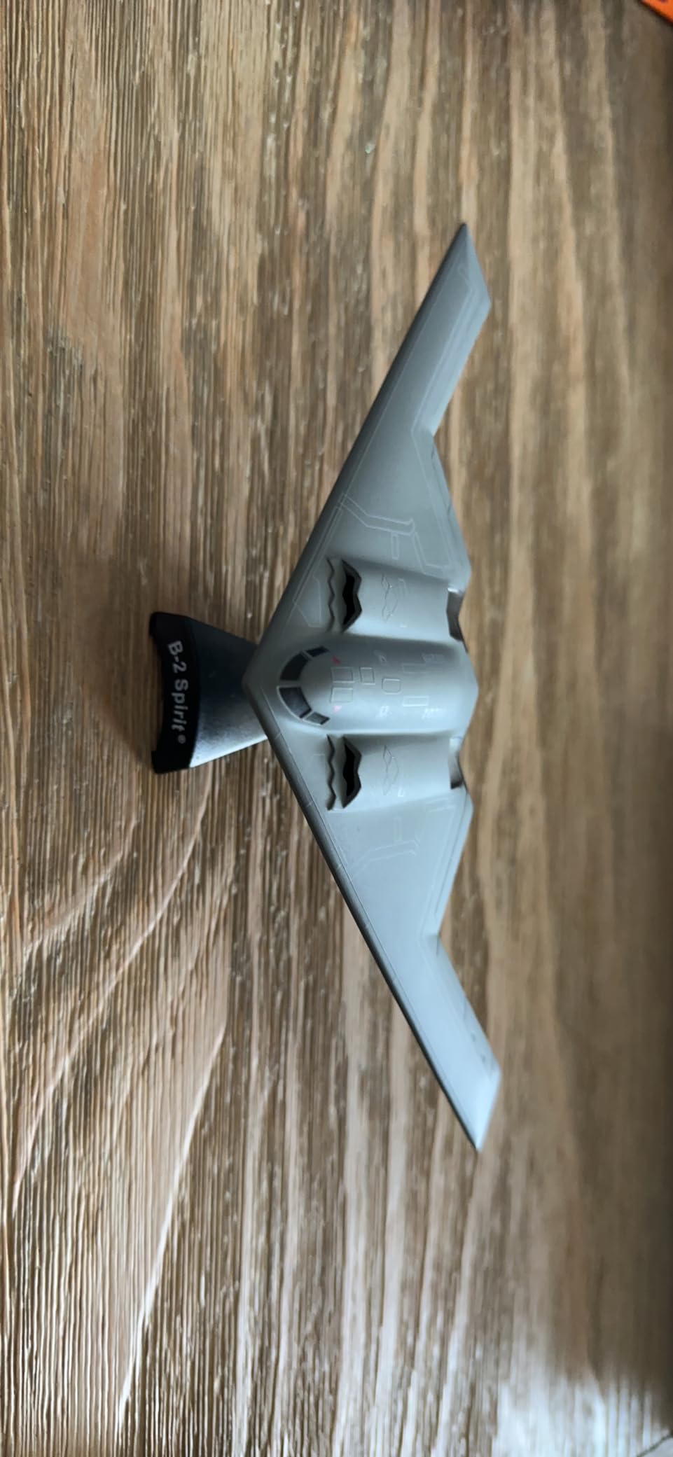 Postage Stamp USAF B-2 Spirit Stealth Bomber Die-Cast Model – 1:280 Scale Long-Range Strategic Aircraft Replica with Display Stand, Highly Detailed, 3” L x 7.4” Wingspan, Adult Collectible Ages 14+ customer photo 1