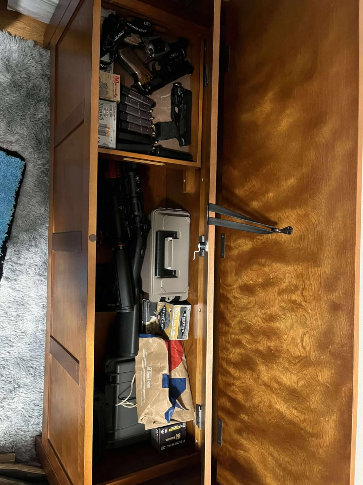 American Furniture Classics Model 504 Entryway Gun Concealment Bench customer photo 2