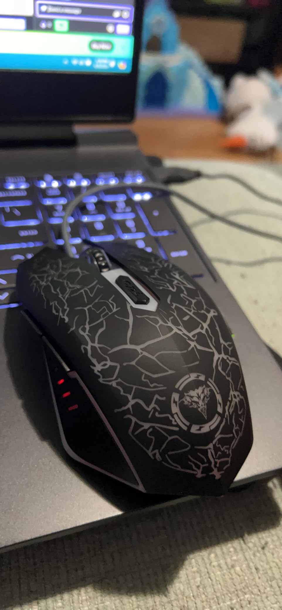 BENGOO Gaming Mouse Wired with RGB Backlit, Ergonomic PC Computer Mice | 4 Adjustable DPI up to 3600, 6 Programmable Buttons, Optical Gamer Mouse for PC Laptop Windows 7/8/10/XP Vista Linux customer photo 1