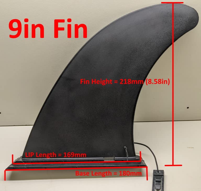 Retrospec Replacement Fins for Inflatable Paddle Board - Essential SUP Accessories Set of 3 - Removable Black Fins for Precise Steering in All Waters - Compatible with Retrospec Weekender & June iSUPs customer photo 2
