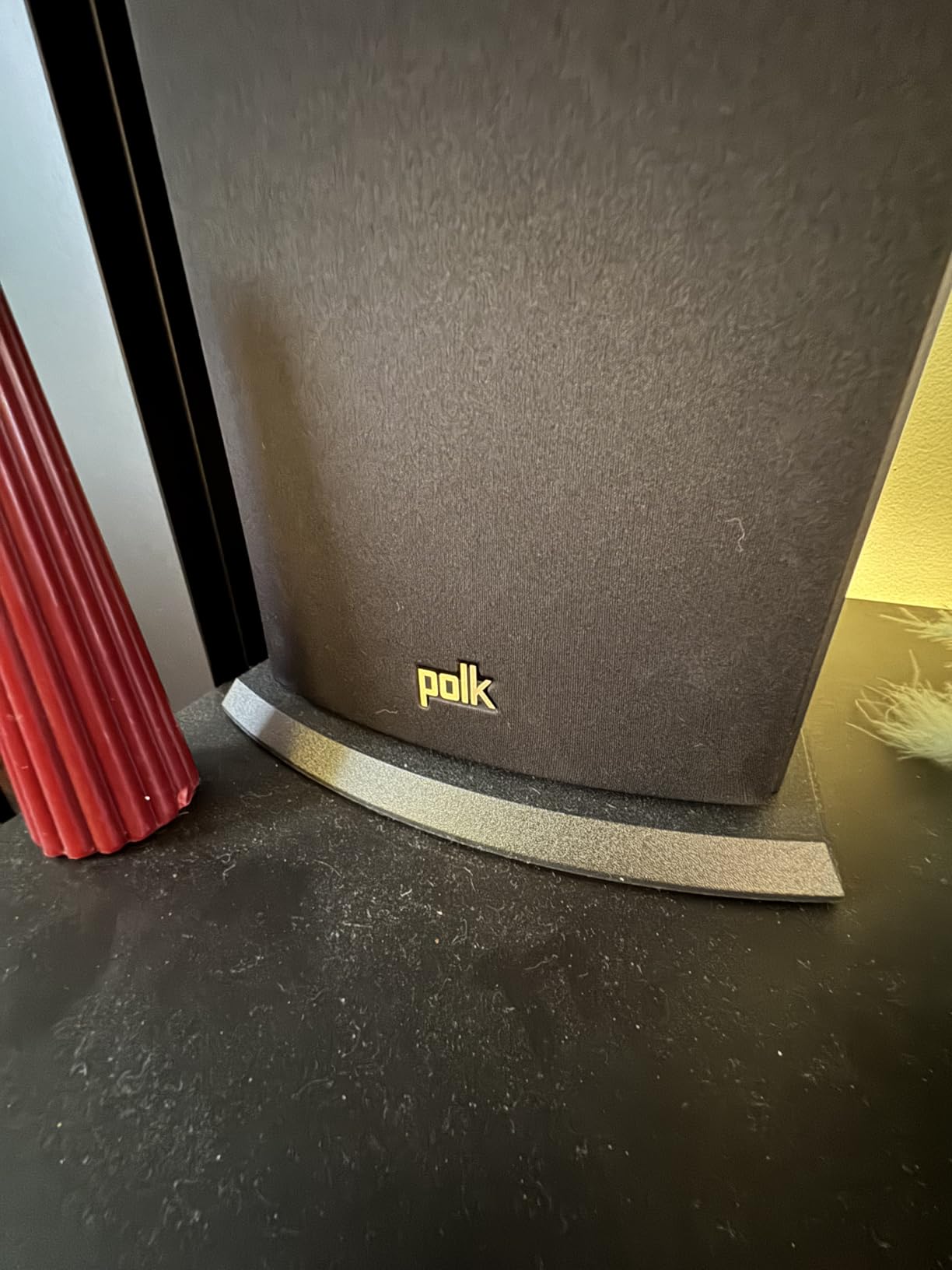 Polk Audio T50 Home Theater Floor Standing Tower Speaker 150W, Black | Single, Hi-Res Audio with Deep Bass Response, Dolby and DTS Surround customer photo 2